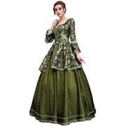 KEMAO Rococo Victorian Renaissance Ball Gown Baroque Marie Antoinette Dresses Historical Period 18th Century Dress