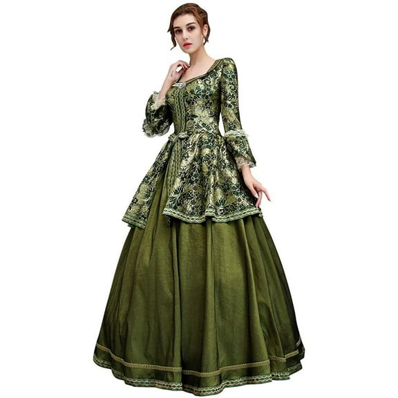 KEMAO Rococo Victorian Renaissance Costumes Baroque Marie Antoinette Dresses Historical Period 18th Century Dress