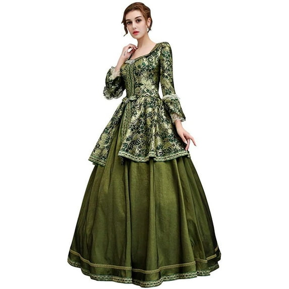 KEMAO Rococo Victorian Renaissance Costumes Baroque Marie Antoinette Dresses Historical Period 18th Century Dress