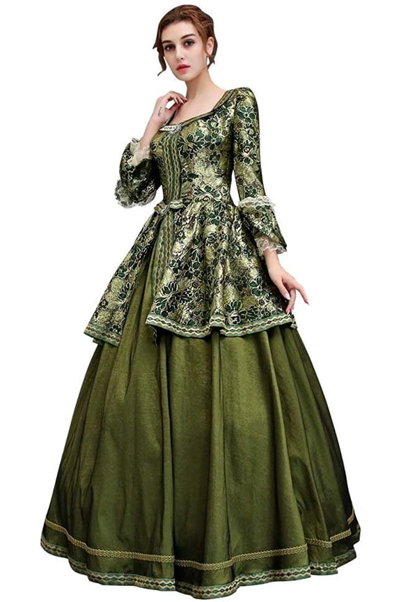 Rococo Victorian Renaissance Ball Gown Baroque Marie Antoinette Dresses Historical Period 18th Century Dress