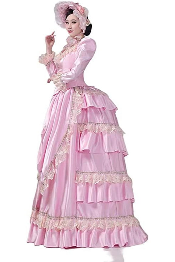 Rococo Victorian Renaissance Costumes Baroque Marie Antoinette Dresses Historical Period 18th Century Dress
