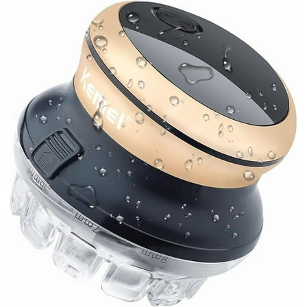 KEMEI 887 Hair Clipper for Men Circular Cordless Hair Trimmer, Self-Haircut Kit, Rechargeable LED Display