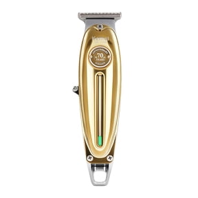 KEMEI Beard and Hair Clipper for Men, Cordless T-Blade Barber Clippers for Edging, Lining and Body Grooming