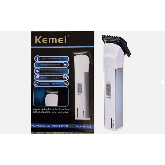 KEMEI KM-028 Hair Trimmer Clipper Shaving System Rechargeable