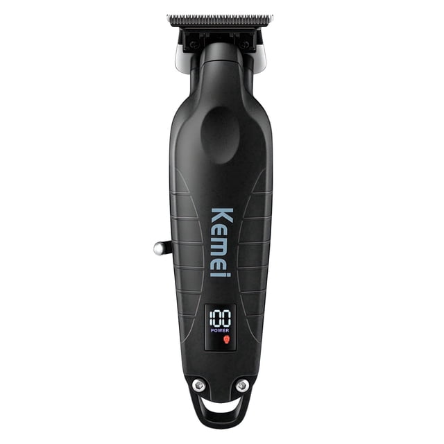 KEMEI Men's Cordless Hair and Beard Trimmer, Rechargeable T-Blade ...