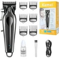 thumbnail image 1 of KEMEI Professional Hair Clippers Set for Men, Clippers for Hair Cutting, Cordless Rechargeable Hair Clippers Kit, Haircut Clippers, Hair Cutting Tools, LED Display, Gifts for Men, 1 of 10