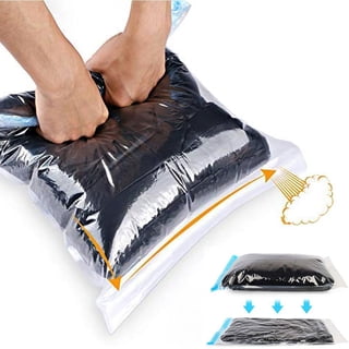 KEMEINILI Compression Bags ,Travel Essentials 20 Pack Space Saver No Vacuum or Pump Needed Storage Accessorie and Home Packing Organizers
