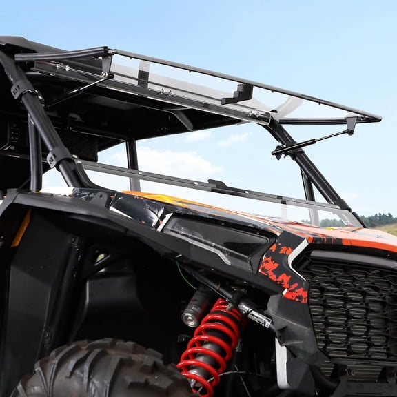 KEMIMOTO 2024-2026 XP 1000 2 in 1 Front Flip Windshield Compatible with 2024/2025+ Polaris RZR XP 1000/4