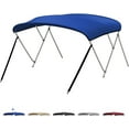 thumbnail image 1 of KEMIMOTO Bimini Top Boat Cover for 6ft 55''-78'' W 600D Marine Grade Canvas, 1 of 10