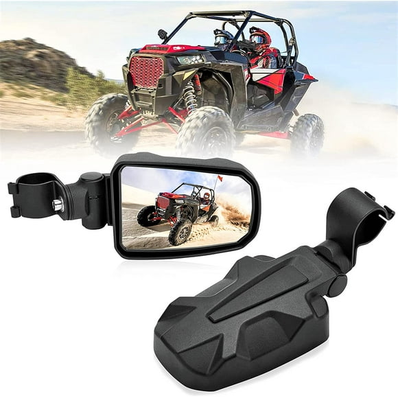 KEMIMOTO Folding Side View Mirror Compatible with 1.75"" Polaris RZR 1000 S 900 /XP 1000 Kawasaki Arctic Cat Rhino