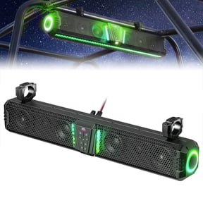 KEMIMOTO Midnight 80 32" RGB UTV Sound Bar Deep Bass IP66 for Golf Cart Marine