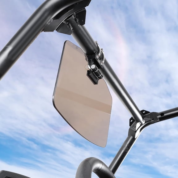 KEMIMOTO Oversized UTV Sun Visor Side X Side Clearview Compatible with Polaris RZR 1000 XP Ranger General Can am Fit 1.5-2 in Roll Bars