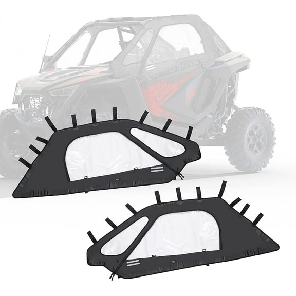 KEMIMOTO Soft Upper Door Enclosure Set Compatible with Polaris RZR PRO XP /PRO R 2020-2023