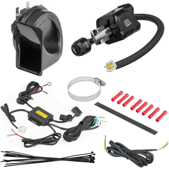 KEMIMOTO Universal UTV ATV Turn Signal Column Switch 110D Horn DC10-48V 10A Pre-Wired Plug and Play Blinker Column Switch Compatible with Polaris Can-Am Golf Cart CFMOTO
