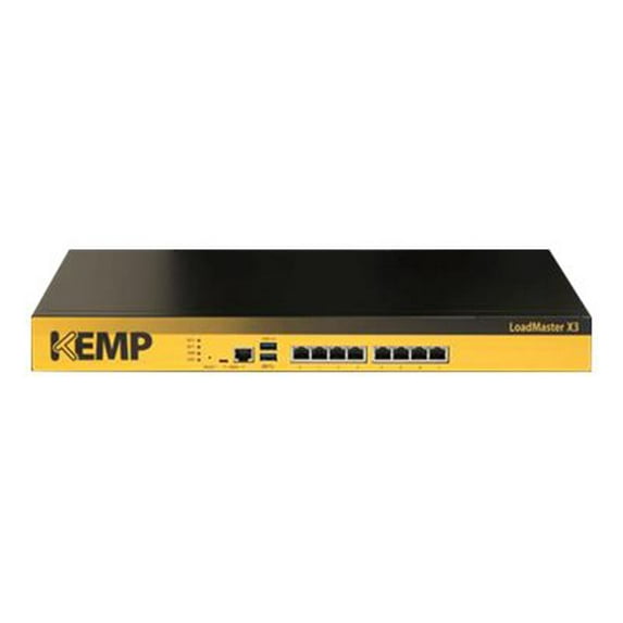 KEMP LoadMaster X3 - Load balancing device - 8 ports - 1GbE - 1U - rack-mountable
