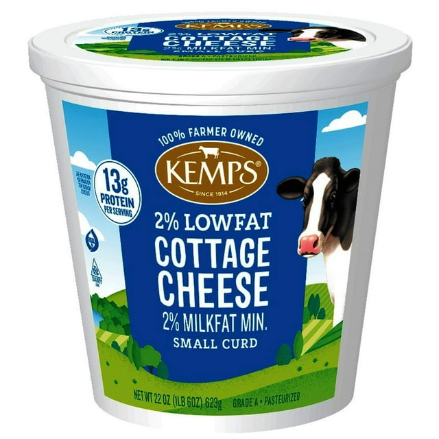 KEMPS COTTAGE CHEESE 2 LOWFAT 22 OZ
