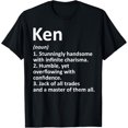 thumbnail image 1 of KEN Definition Personalized Name Funny Birthday Gift Idea T-ShirtMen and women, Black T-shirt, size: Extra large, 1 of 4