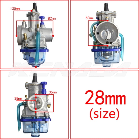 KENADA Motorcycle 24 26 28 30 32 34mm Universal RACING carburetor For Mikuni PWK carb Scooters ATV With Power Jet Dirt Bike