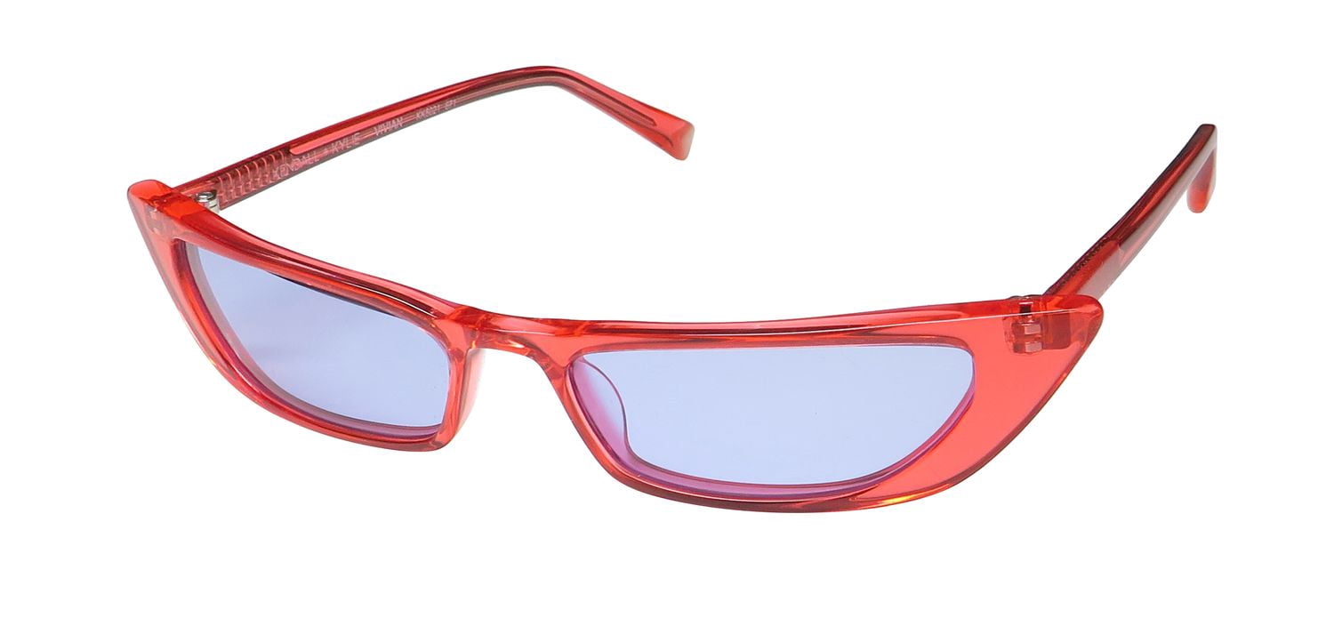 Women’s Kendall and Kylie Cat-Eye Fashion Sunglasses Kendall + Kylie Emma Cat Eye Sunglasses Tan Crystal Frame  main image 4