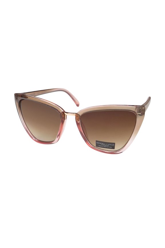 KK5127 CLARA CAT EYE SUNGLASSES OVERSIZED LENSES BUTTERFLY LOOK
