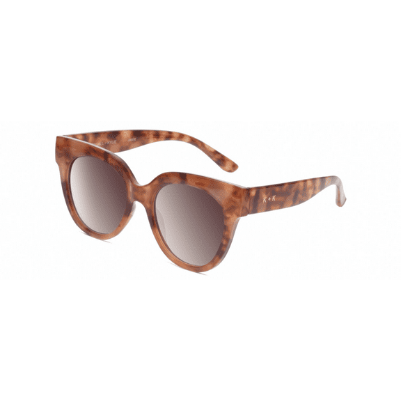 KENDALL + KYLIE Women's KK5149CE JAMIE 240 Golden Demi / Brown Tinted Sunglasses