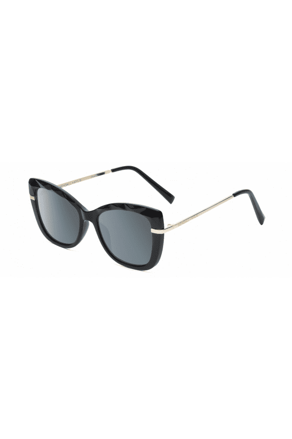 Women's KK5156CE FRANNIE 001 Black & Gold / Gray Tinted Sunglasses