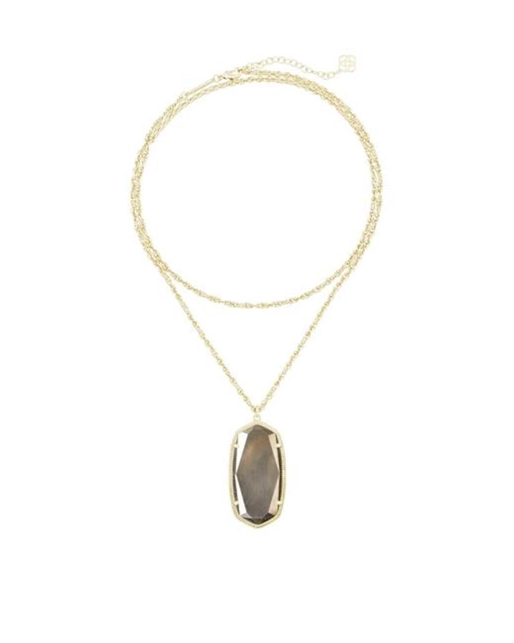 KENDRA SCOTT 14k Gold Plated Rae Necklace in Pyrite Walmart