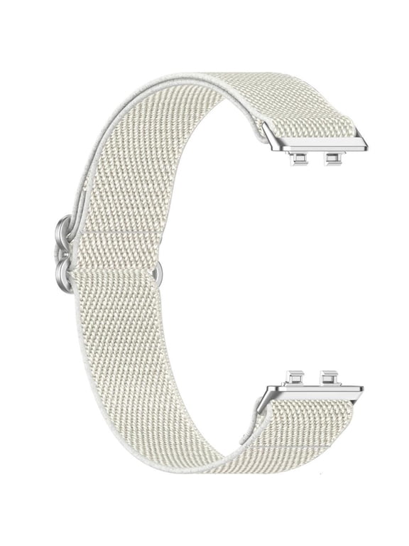Elastic Canvas Replacement Strap for Band 11, Sweatproof Adjustable Smartwatch Bracelet with Quick Release Buckle