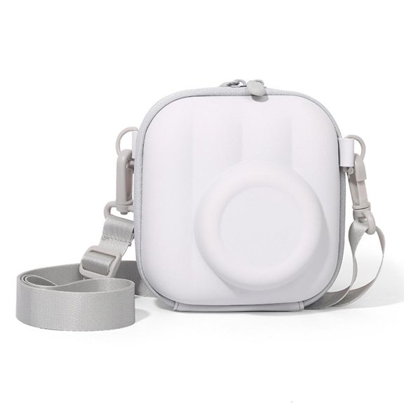KENIIQ Shockproof Eva Camera Case, Crossbody Storage Bag Compatible with Instax Mini 12 13