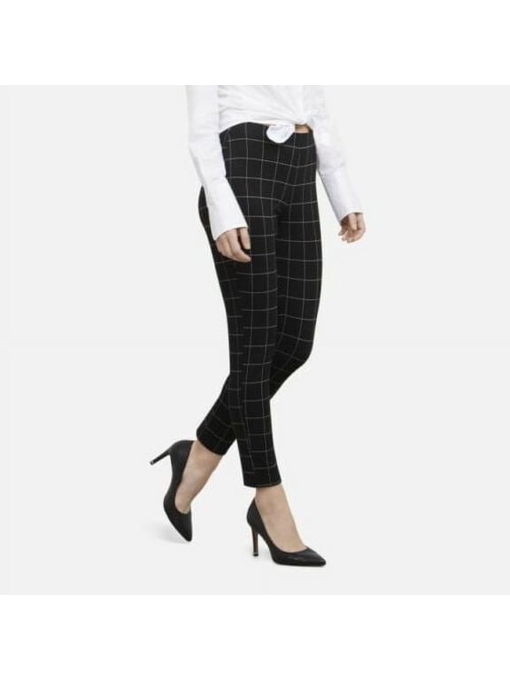 FLEX SLIMMING WINDOW PANE LEGGINGS LARGE