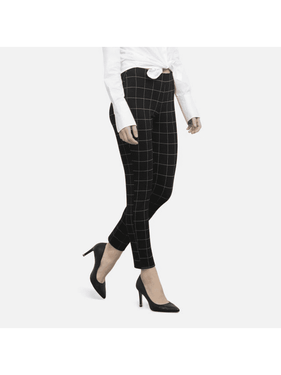 FLEX SLIMMING WINDOW PANE LEGGINGS