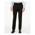 thumbnail image 1 of KENNETH COLE Mens Black Slim Fit Stretch Pants W33/ L32, 1 of 4