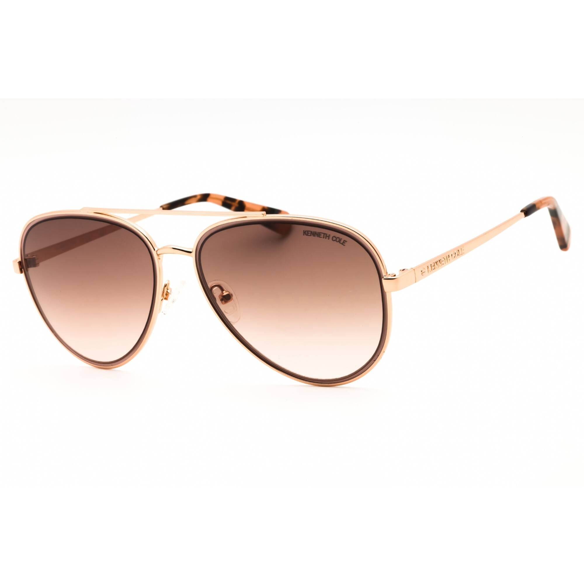 Kenneth Cole Unisex Gold Metal Aviator Sunglasses KC00023 32B NEW Kenneth Cole New York Women main image 3