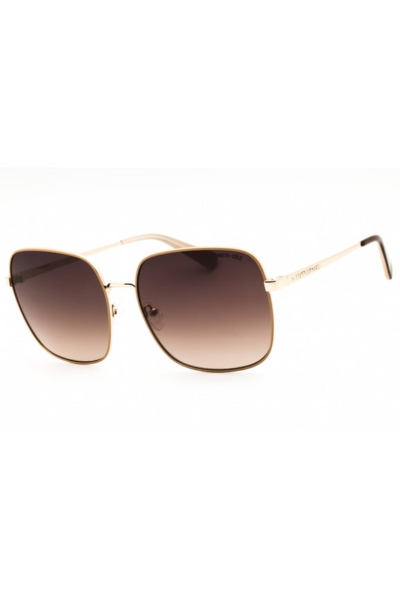 New York KC00025 32F Women's Gold Metal Sunglasses