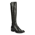 thumbnail image 1 of KENNETH COLE Womens Black Rib Knit Back Stretch Block Heel Zip-Up Heeled Boots 11, 1 of 2