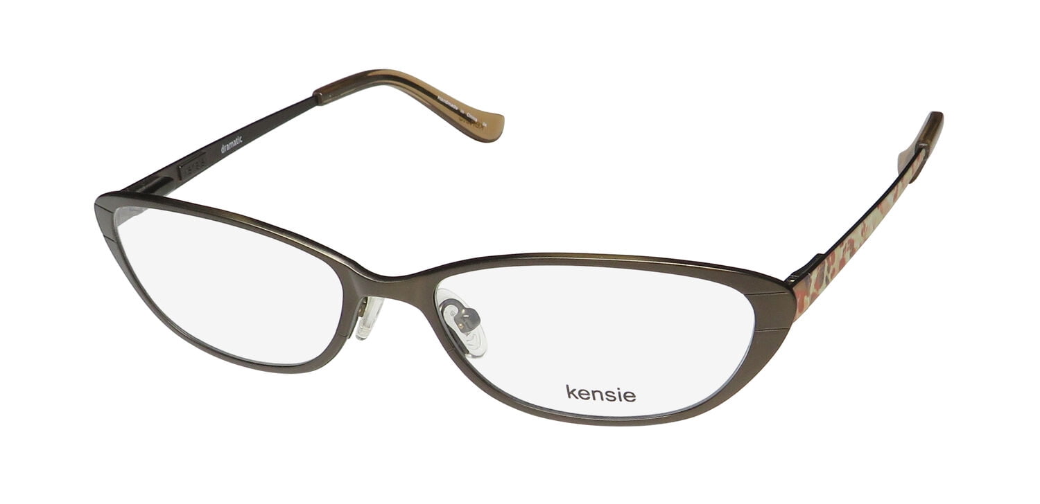 KENSIE Eyeglasses DRAMATIC Brown 51MM
