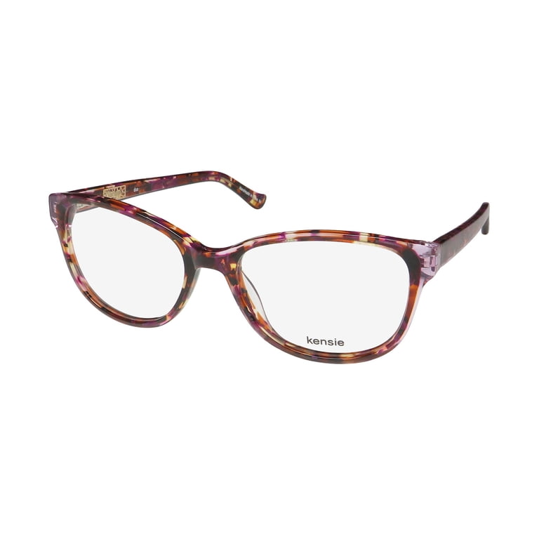 KENSIE Eyeglasses DUO Purple Tortoise 51MM - Walmart.com display picture 3