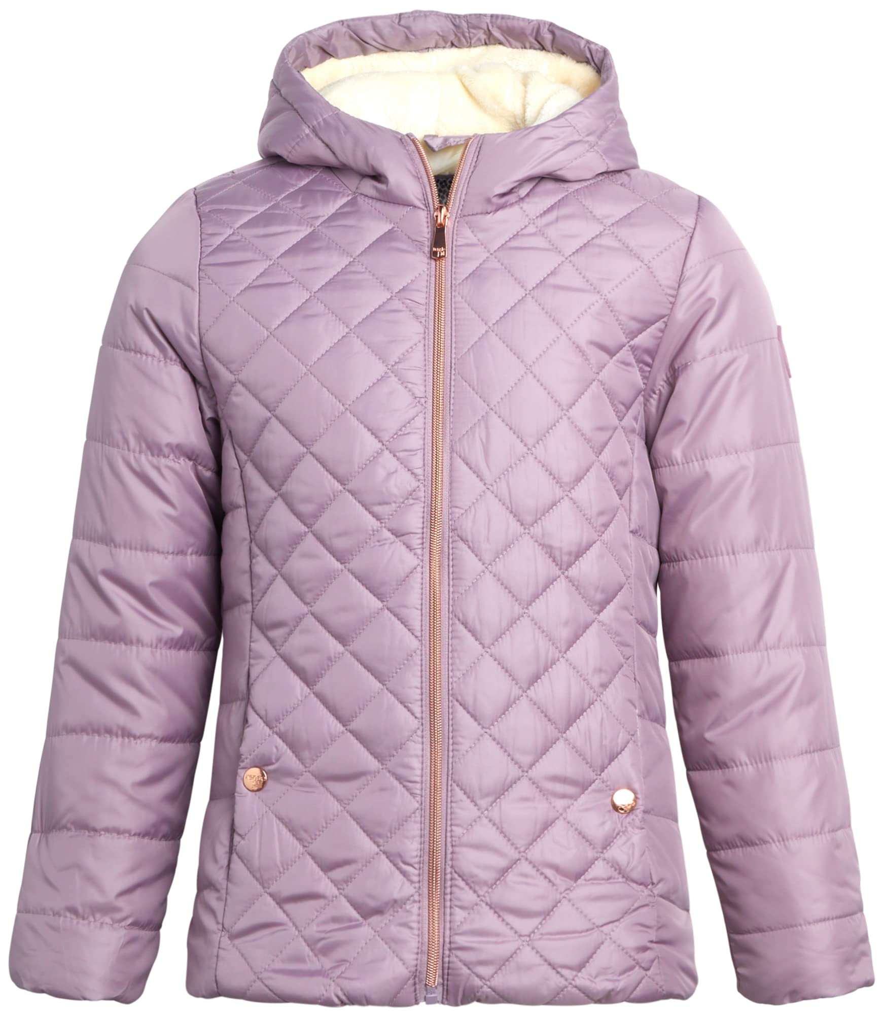 KENSIE GIRL Girls' Winter Jacket - Weather Resistant Lightweight ...