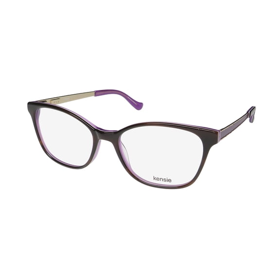 KENSIE TRAVEL CATEYE LENSES FOR SCHOOL/WORK/OFFICE RETRO EYEGLASS FRAME/EYEWEAR