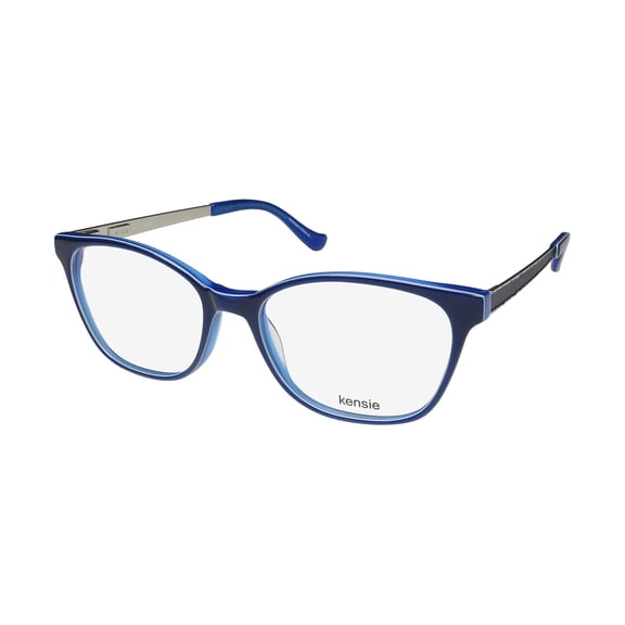 KENSIE TRAVEL CATEYE LENSES FOR SCHOOL/WORK/OFFICE RETRO EYEGLASS FRAME/EYEWEAR