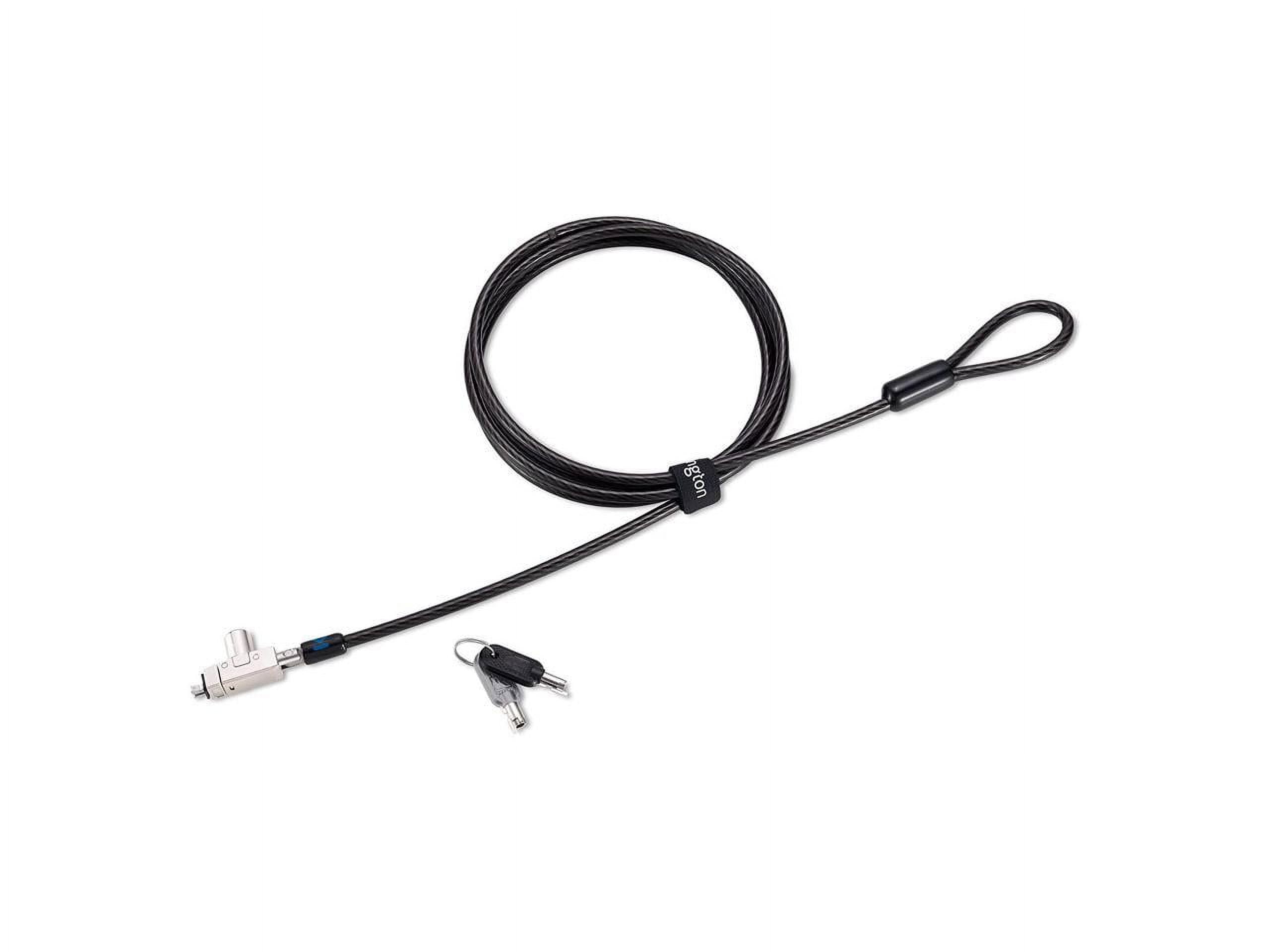 Kensington - Desktop and Peripherals Locking Kit, 8 ft. Steel Cable, Two Keys, Sold as 1 EA Kensington - Desktop and Peripherals Locking Kit, 8 ft. Steel Cable, Two Keys, Sold as 1 EA