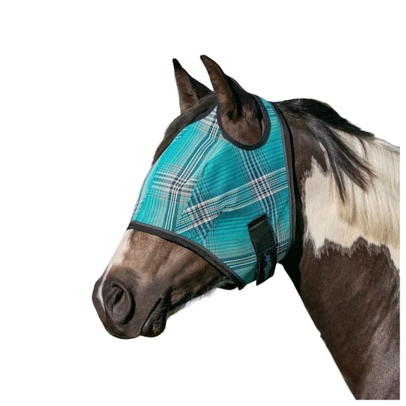 KENSINGTON PROTECTIVE PRODUCTS Atlantis Small Yearling Dual Ear Opening Fly Mask with Web Trim (KFM123-S-2021)