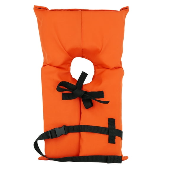 KENT Marine Orange Foam Life Preserver, Small, 30 to 50 Lbs.