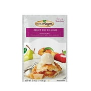 Mrs. Wages Fruit Pie Filling Seasoning Mix | Enhance Any Fruit | Fresh Pie Filling | Multiple Uses | 0.8 oz Packet Allergen-Free