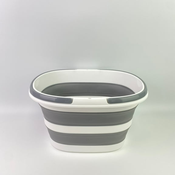 KENTIX Collapsible buckets,Collapsible Mop Bucket with Handle for Cleaning or Organzier, 4.2 Gallons(16L) Mopping Bucket for Floor Mop or Flat Mop, Mult-Purpose Cleaning Supplies Baskets