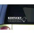thumbnail image 1 of KENTUCKY Chick *J223* 8 inch wide sticker state decal, 1 of 1