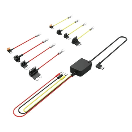 Kenwood - Dashcam Hardwire Kit - Black