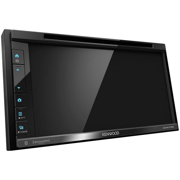 KENWOOD DDX6705S 6.8" Double-DIN In-Dash DVD Receiver with Bluetooth & SiriusXM Ready