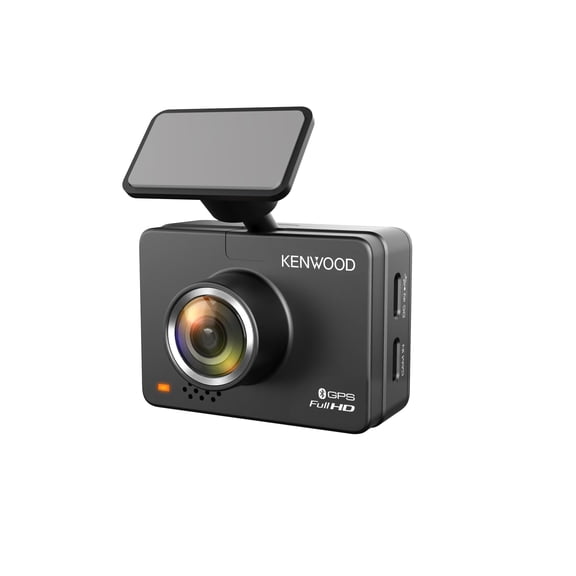 KENWOOD DRV-A310W GPS Dash Cam, Full HD Dashboard Camera, WDR/HDR Car Camera with Bluetooth & Wi-Fi Connectivity, G-Sensor, Collision Detection, Optional Rear Camera Support