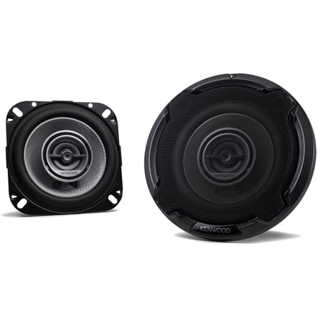 KENWOOD KFC-D101 D-Series 2-Way Speaker System (4 Inches, 220 Watts Max Power)